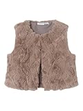 NAME IT Mädchen NMFNUSSI Vest Weste, Leafless Tree, 110 EU