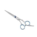 VICASKY Professionelle Haarschneideschere mit Rutschfestem Griff Präzise Friseurschere für Salon und Zuhause Langlebige Haarschneideschere mit Blauem Schraubverschluss für Präzises