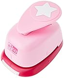 efco 1791019 Stanzer M, Stern Motivstanzer, Kern: Metall, Pink, 7,5 x 5 x 5 cm