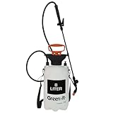 Home IT® Gartenspritze Drucksprüher 8L | UV-beständiger Sprüher mit Pumpe | Tragegurt & Überdruckventil | Unkrautvernichter Spritze, Verstellbare Düse, 130 cm Schlauch