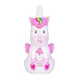 Accentra 2in1 Duschgel LITTLE UNICORN für Körper & Haare - Pflegedusche & Shampoo in dekorativer Einhornflasche, Duschgel in Einhorn-Design, 400ml, Duft: Vanille, Geschenkidee für Kinder und Mädchen