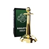 Bullets Playing Cards, Premium Roulette Dolly aus Metall, Elegantes Markierungswerkzeug für Ihr Casino, Casinoausrüstung, Spieltischzubehör