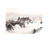 LUMASOUL Fototapete 400x280 cm - Vliestapete Winter - Moderne Tapeten für Wohnzimmer & Schlafzimmer - Hochwertige Bildtapete Einfach zu Montieren - Standard