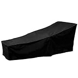 Janasiba 1 Packung Sonnen Liege für Den AußEnbereich, Wasserdichter Sonnen Liegen Bezug für Den Garten Wickel Stuhl, Schutz Schicht für Terrassen MöBel