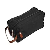 Gogogmee Tragbare Kosmetiktasche für Damen Groß Reise Kosmetik Organizer aus Polyester mit Reißverschluss Multifunktionaler Kulturbeutel zum Aufhängen