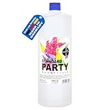 HERRLAN® STANDARD PARTY Nebelfluid 1 Liter - Universelle Nebelmaschinen-Flüssigkeit auf Wasserbasis – geruchsneutral & biologisch abbaubar - Made in Germany