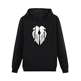 yiko look Printed Hoody Erik Buell American Motorcycles Sport Bike Racing Supermoto Hoody Black Mens Unisex Hoodie 3XL