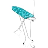 Leifheit Bügeltisch Air Board M Compact Plus für Dampfbügeleisen, ultraleichtes Bügelbrett, Dampfbügeltisch für beste Ergebnisse in kurzer Zeit