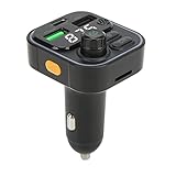 FM-Transmitter 5.0 Bluetooth-FM-Radio-Adapter MP3-Player Audio-Empfänger Dual-USB-Ladegerät-Adapter LED-Hintergrundbeleuchtung für Auto, SUV, LKW