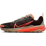 Nike Kiger 9 Herren Traillaufschuh, Velvet Brown/Hyper Crimson-Khaki, 47 EU