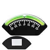 Generico Pegel des Trailers – Wasserwaage für Anhänger, Neigungsmesser, Nivellierung, selbstklebend, Nivellierung mit Blasen, wasserdichtes Werkzeug für Fahrer