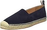 BOSS Herren Madeira Slon Espadrilles aus Veloursleder mit Logo-Prägung Dunkelblau 46 Größe 46