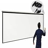 Pull-Down-Projektionswand, Manuelle Projektionsleinwand 40/50/60 Zoll 4:3 16:9 HD 4K Indoor/Outdoor(0.672916667,50')