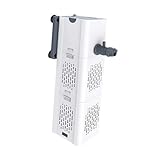 Generisch 1stk Filter Für Fischbecken Wasserpumpe Brunnenpumpe Unterwasserreiniger Aquarienfilter Aquarienwasserfilter Aquarium Filter Luftpumpe Interner Aquariumfilter Plastik Weiß