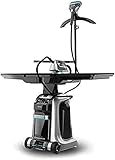 Cecotec Total Iron 10100 Pro Profi Bügelstation . Mit Bügeleisen und Dampfbürste, Absaugen und Aufblähen, 5 Programme für 5 verschiedene Stoffe, 220 g/min und 5 Bar