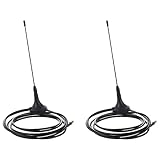 Gotoger 2 x digitale externe Antenne für TV 5Dbi DVD - T Dvb - T HDTV Mcx Anschluss