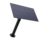 Happyyami 1 Satz Solarbrunnen Bausätze im Freien Leistung tauchfähig Solarpumpe Pumps طاقه شمسيه sonnenenergie Fischteich wasserbecken Solar-Brunnen- Teichbrunnen Sonnenkollektor Black