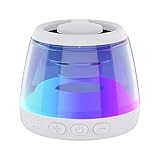 kabelloser Lautsprecher,Golf kabelloser Lautsprecher - Coole dynamische LED-Leuchten, magnetische Telefonständer-Lautsprecher | IPX5 wasserdichte tragbare Lautsprecher mit lautem Klang für Kinder, Kaj