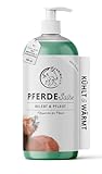 Pferdesalbe 500ml Pferdegel kühlend und wärmend - Pferdebalsam mit Menthol, Eukalyptus, Wintergrün & Rosmarin