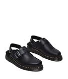 Dr. Martens Herren Jorge Ii Pantoletten mit Kunstpelz gefüttert, Leder, Slingback, Schwarz, 47 EU
