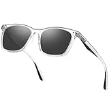 Perkanion Sonnenbrille Herren Polarisiert - Designer Sonnenbrillen Eckig mit UV400 Schutz für Herren Damen Autofahren Sunglasses