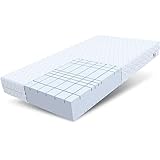FDM Pearl Matratze 180x200 cm Kaltschaummatratze Höhe 20 cm Härtegrad H4 7-Liegezonen Öko-Tex Allergikergeeignet Bezug Waschbar HR-Schaum