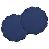 Cabilock 1 Satz Platzdeckchen Aus Silikon Tischsets Tischunterlage Arbeitsplatten Durchsichtiger Tischdeckenschutz Aus Vinyl Eincremehilfe Tischdekorationen Esstisch Liefert Kieselgel 2st