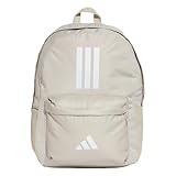adidas Classic Three Stripes Backpack Back to School, Unisex Rucksack, Wonder Alumina/White, 27.4 L - IS7047
