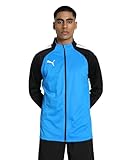 PUMA Herren Teamliga Training Jacket Sweater, Electric Blue Lemonade-puma Black, XL EU