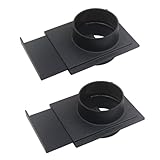 Absauganlage absperrschieber OD100 absauganlagen kanalschieber rohrschaber flachschieber handschieber lüftungsschieber ABS (2pcs)