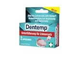 Dentemp – Unterfütterung für Zahnersatz | Modelliermasse zur Anpassung von Zahnersatz | Zahnzement für Prothesenzähne | Zahnfüllung & Zahnkleber | Zahnersatz provisorischer Zähne | Zahn Reparatur Set