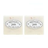 Thailand Marmelade Reismilchseife Original Großhandel Handgemachte Seife Reismilch Whitening Soap Ziegenmilchseife Reisseife zum Whitening (65g,2pcs)