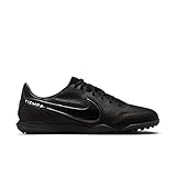Nike Unisex React Tiempo Legend 9 Pro TF Sneaker, Black/DK Smoke Grey-Summit White, 45.5 EU