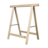Fixkraft - Stabiler Holzklappbock 750 mm für vielseitige Anwendungen: Robuster Arbeitsbock & Tapezierbock, platzsparend klappbar, 75x76x4 cm, ideal für Werkstatt & Heimwerkerprojekte