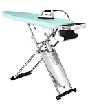 Laurastar S Plus, Hygienische Dampf, Eliminiert 99,9% der Bakterien & Viren, Professionelles Bügeleisen, Aktivbügeltisch, Rollenpaare, Abnehmbarer Wassertank