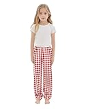 SAMGU Mädchen Pyjamahose, Comfy Cotton Sleep Lounge Bottom Komfortable Homewear Mit Taschen