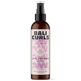 BALI CURLS Curl Leave In Diffusing-Heat Protection Spray – Definierendes Hitzeschutzspray für lockiges Haar – Pflegender Hitzeschutz für Haare – Für gesunde und geschützte Locken – 150ml