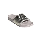 adidas Adilette Badelatschen Slides (purple/gold, EU Schuhgrößensystem, Erwachsene, Numerisch, M, 38)