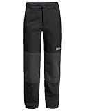 Jack Wolfskin Unisex Kinder Rascal Winter Pants K Wanderhose, Schwarz, 152 EU