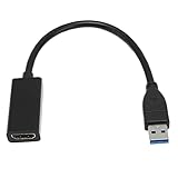 Yechiry USB3.0 -an HD Multimedia -Schnittstellenadapter, USB zu Video Konverterkabel mit 1080p 60 Hz, 5 Gbit/S für Siege 10 8.1 8 7, Erweiterter Spiegelmodus