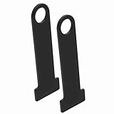 Helfer aus Edelstahlstahl Helm E -Mail D -Ring Block zu - Einfach zu Installierende Motorradhelmblock für Reduzierte Kratzer: Universal Motorradzubehör für Fahrer ////// (BLACK)