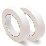 2er Set Kreppband 50 m x 20 mm Für einfache Abdeck & Malerarbeiten - Universell einsetzbar - Rückstandfrei ablösbar, Abklebeband, Malerkrepp, Feinkreppband