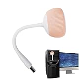 Generisch Externe Lautsprecher - Plug-in-Lautsprecher, Externe Lautsprecher | klarem Klang, USB-betriebene Soundbar mit biegbarem Kabel für Arbeits-, Lern- und Besprechungszwecke