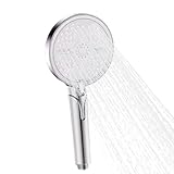 Handbrause – Handbrause mit erhöhtem Druck, 5 Modi, Sprühnebel, Regen, für Reinigung von Dusche, Bad, Haus, Wohnung
