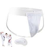 Leistenschutz, Hüftschutz, stoßfest, verstellbar, atmungsaktiv, für Training, Kampfsport, Grappling, Eishockey, und Männer