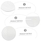 GLEAVI Ausziehbarer Küchenspüle Abtropfkorb aus Verstellbares Sieb mit Teleskopischem Design Vielseitiger Abtropfkorb für Obst Gemüse und Geschirr Platzsparend und Installieren Weiß