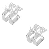 Cabilock 2 Sätze Tischdeckenclip Aus Edelstahl Wäscheklammern Fallen Tischdeckenklammern Outdoor Tischtuchklammern Outdoor Tischdeckenhalter Aus Edelstahl Clip Für Tischdecken 2 Stück * 2