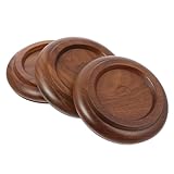 HYTROVE 3St Klavier Holz Fuß polster Tastenklavier Klavier Caster Barhocker Klavierradschalen Stühle grand piano aufrechte klaviere untersetzer Klavierfüße aus Holz Klavier Tassen Eva