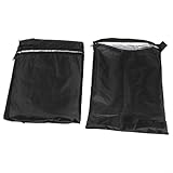 Wasserdichter Regal-Staubschutz mit praktischem Reißverschluss und Aufbewahrungstasche, hergestellt aus 420D-Oxford-Tuch, um Regale in verschiedenen Räumen sauber und trocken zu halten (91 x 46 x 183