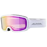 ALPINA A7280 Skibrille, Weiß, Einheitsgröße